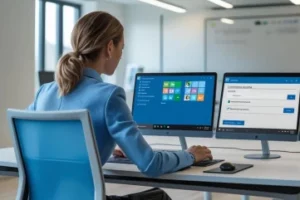 Microsoft 365 Security Training Course image de la page Formation Support Microsoft 365 et Cloud Niveau 1 et 2 illustrant la Formation Support Avancé Microsoft 365 – Accompagner les usages, la sécurité et la collaboration au sein des équipes