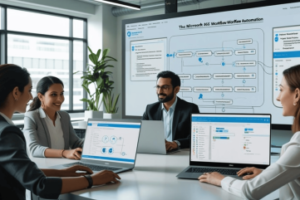 Formation Microsoft Fabric illustration de la formation Power Automate : Construisez des flux avec Power Automate. Possibilité de travailler sur vos données.