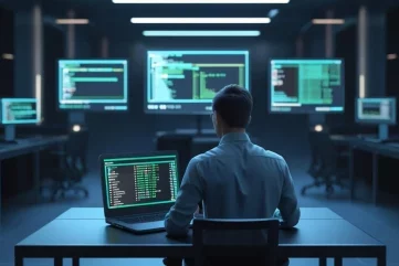 A-photorealistic-cybersecurity-operations-center‑style-training-room_-one-IT-trainee-_about-30-years-3-r9f1r34r8nzkj9j89mf6o035yv82fgrszci2t43ulm